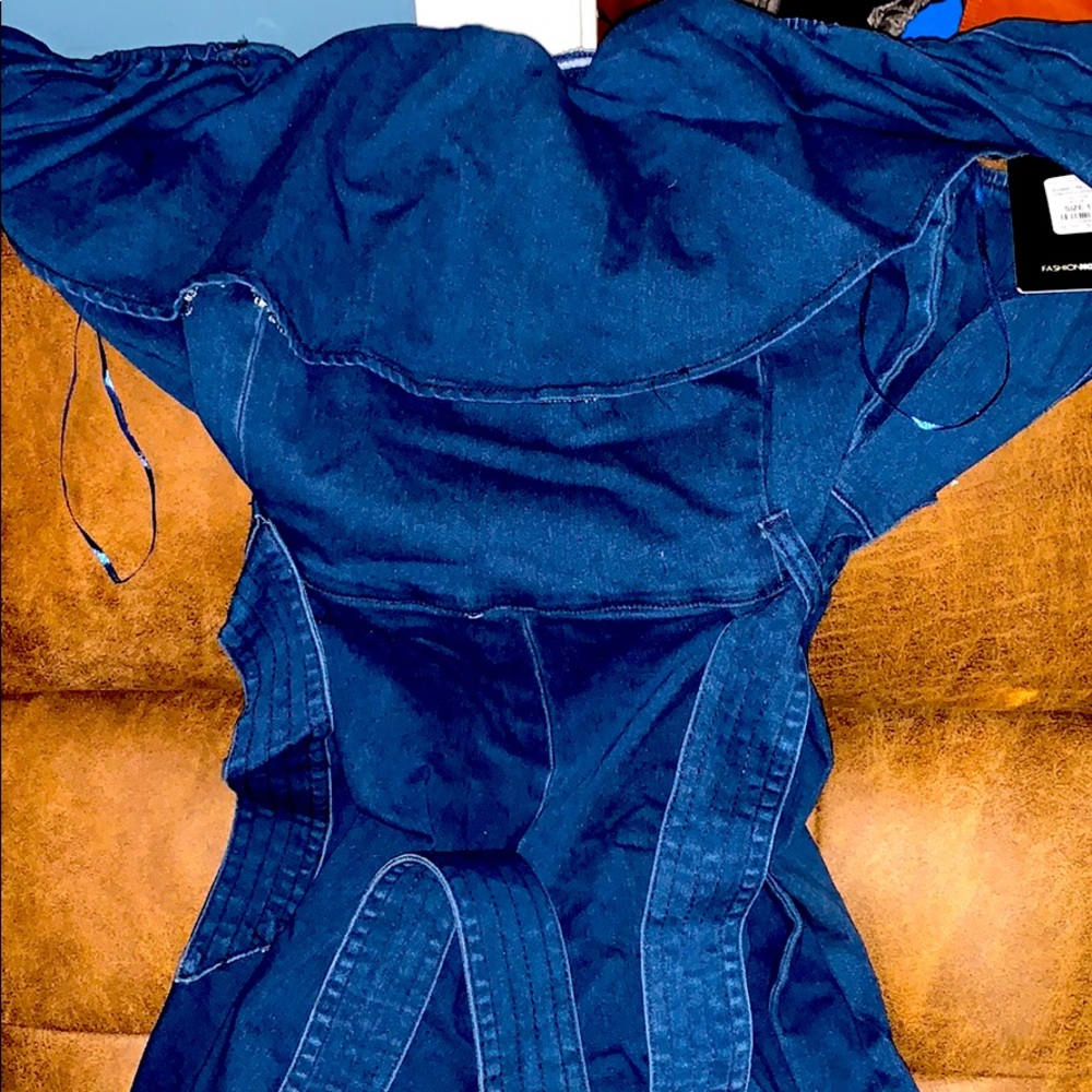 Denim jumpsuit